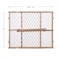 North States Industries North States Brown 23 in. H X 26-42 in. W Wood Wire Mesh Gate 4604 - alternate 3